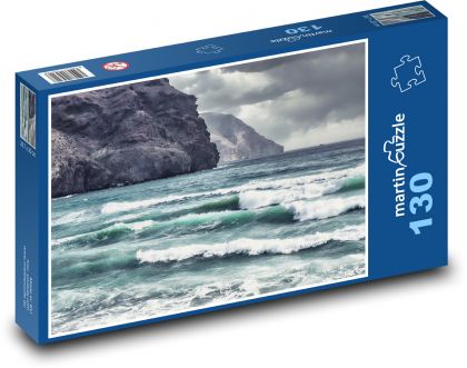 Landschaft - Meer, Wellen - Puzzle - 130 Teile