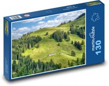 Landscape - mountain, forest Puzzle 130 pieces - 28.7 x 20 cm 