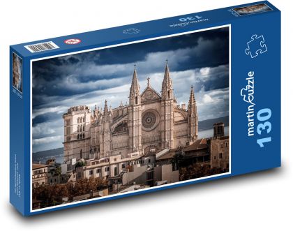 Travel - church, cathedral - Puzzle 130 pieces, size 28.7x20 cm