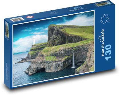 Landschaft, Meer, Klippe - Puzzle - 130 Teile