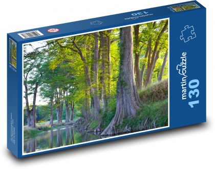 Baum - Wurzeln, Fluss - Puzzle - 130 Teile