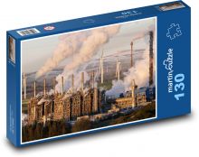 Factory, chimneys, industry Puzzle 130 pieces - 28.7 x 20 cm 