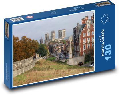 England - City of York - Puzzle 130 pieces, size 28.7x20 cm 