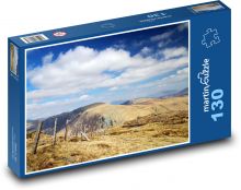 Góry, piesze wycieczki Puzzle 130 elementów - 28,7x20 cm