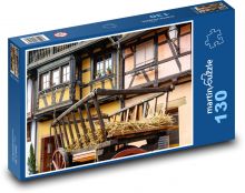 Frankreich - historische Stadt Puzzle 130 Teile - 28,7x20 cm