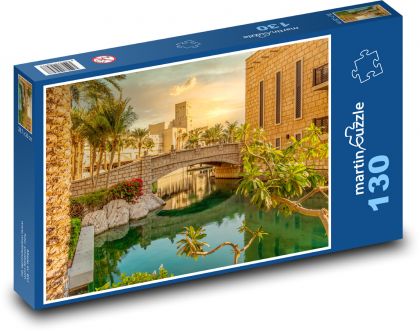 Dubaj – Madinat Jumeirah - Puzzle 130 elementów, rozmiar 28,7x20 cm