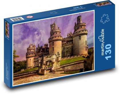 France - Castle Pierrefonds - Puzzle 130 pieces, size 28.7x20 cm 