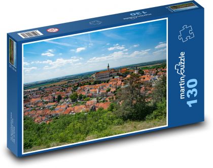Mikulov - Castle, Czech Republic - Puzzle 130 pieces, size 28.7x20 cm 