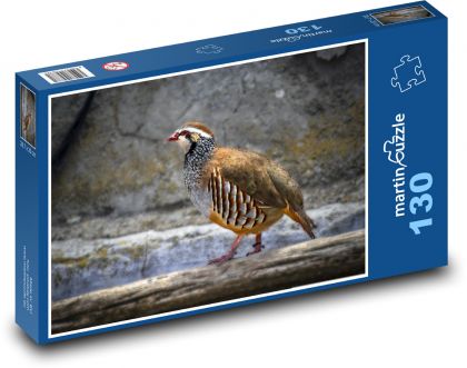 Partridge - bird, animal - Puzzle 130 pieces, size 28.7x20 cm 