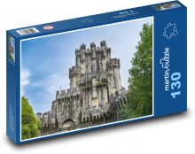 Zamek - architektura, przyroda Puzzle 130 elementów - 28,7x20 cm