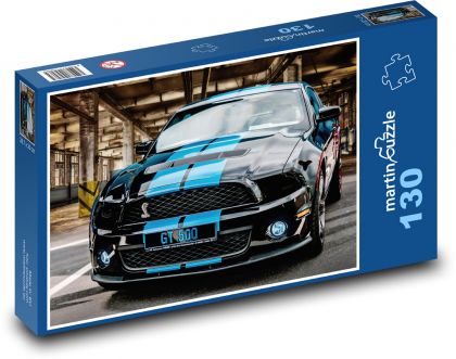 Car - Ford Shelby GT 500, sports - Puzzle 130 pieces, size 28.7x20 cm 