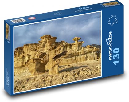 Landscape - erosion, geology - Puzzle 130 pieces, size 28.7x20 cm 