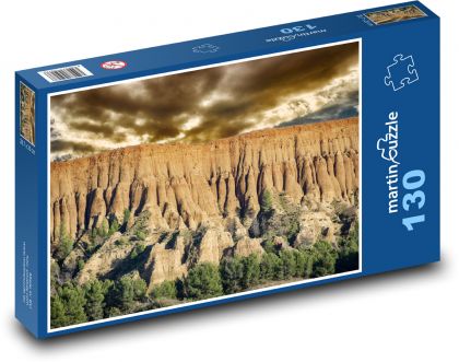 Hora - příroda, skály - puzzle 130 dílků