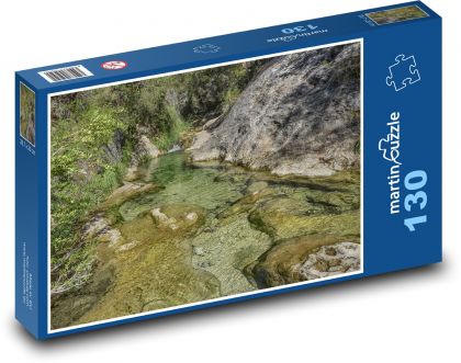 Řeka - příroda, krajina - Puzzle 130 dílků, rozměr 28,7x20 cm