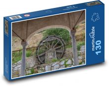 Norské kolo - voda, příroda Puzzle 130 dílků - 28,7 x 20 cm