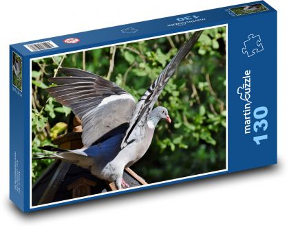 Taube - Flügel, Vogel - Puzzle - 130 Teile