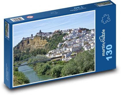 Španělsko - Provincie Cádiz - Puzzle 130 dílků, rozměr 28,7x20 cm