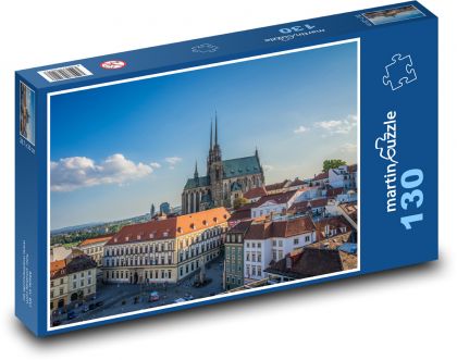 Brünn - Kathedrale, Tschechische Republik - Puzzle - 130 Teile