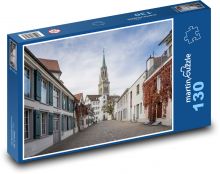 Schweiz - Europa, Straße Puzzle 130 Teile - 28,7x20 cm