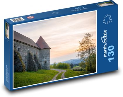 Piberstein - Festung, Burgmauer - Puzzle - 130 Teile