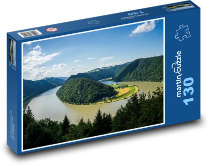 Donau - Fluss, Natur - Puzzle - 130 Teile