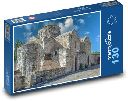 Agios Varnavas - Monastery, Cyprus - Puzzle 130 pieces, size 28.7x20 cm 