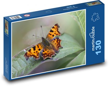 Motýl - hmyz, brouk - Puzzle 130 dílků, rozměr 28,7x20 cm