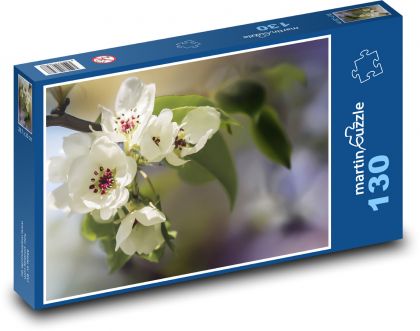 Blumen - Kirsche, Baum - Puzzle - 130 Teile