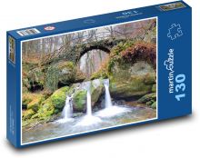 Przyroda - krajobraz, rzeka Puzzle 130 elementów - 28,7x20 cm