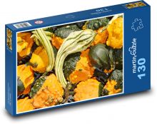 Pumpkin - vegetable, harvest Puzzle 130 pieces - 28.7 x 20 cm