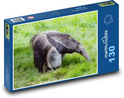 Mrowisko - zwierzę, ssak - Puzzle 130 elementów, rozmiar 28,7x20 cm