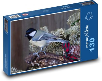 Koňadra - pták, zvíře - Puzzle 130 dílků, rozměr 28,7x20 cm