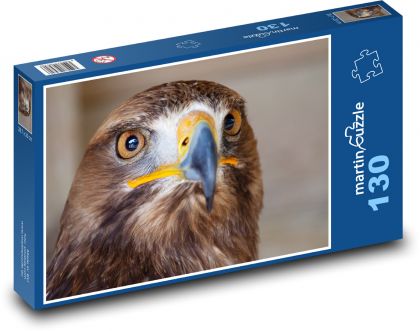 Myszołów - drapieżnik, ptak - Puzzle 130 elementów, rozmiar 28,7x20 cm