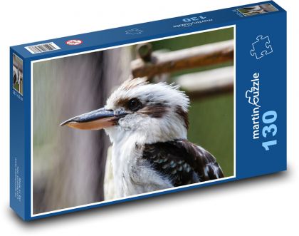 Ledňáček - pták, zobák - puzzle 130 dílků