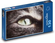 Kot - zwierzę, zwierzę domowe Puzzle 130 elementów - 28,7x20 cm