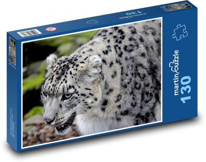 Leopard - zvíře, savec - Puzzle 130 dílků, rozměr 28,7x20 cm
