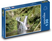 Vodopád - rieka, Nemecko Puzzle 130 dielikov - 28,7 x 20 cm 