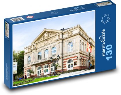 Divadlo - Baden Baden, Nemecko - Puzzle 130 dielikov, rozmer 28,7x20 cm 