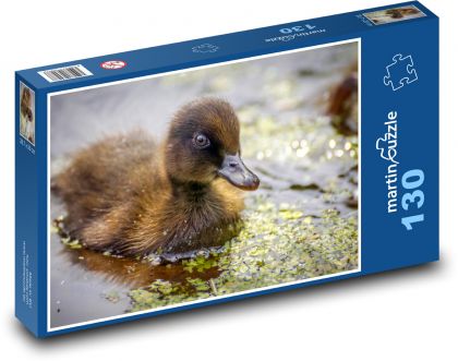 Kačica - mláďa, vták - Puzzle 130 dielikov, rozmer 28,7x20 cm 