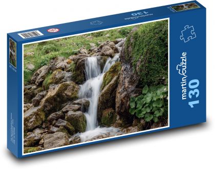 Wasserfall - Wasser, Fluss - Puzzle - 130 Teile