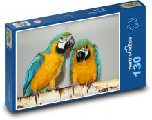 Ara parrot - birds, animals Puzzle 130 pieces - 28.7 x 20 cm 