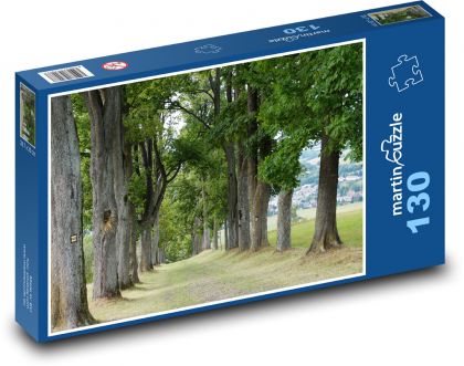 Gasse - Baumordnung, Straße - Puzzle - 130 Teile