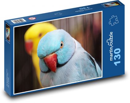 Papoušek - pták, zvíře - puzzle 130 dílků