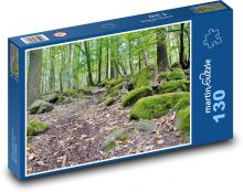 Cesta - les, mach Puzzle 130 dielikov - 28,7 x 20 cm 