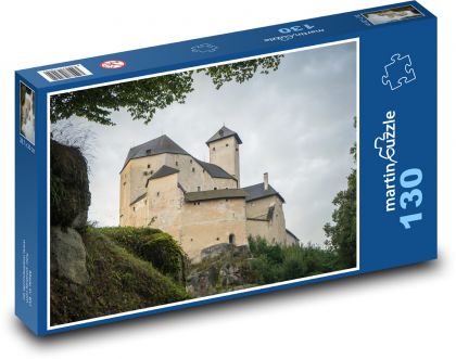 Rappottenstein - zámek, Rakousko - Puzzle 130 dílků, rozměr 28,7x20 cm