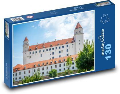 Bratislava - zámek, Slovensko - Puzzle 130 dílků, rozměr 28,7x20 cm