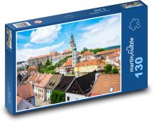 Český Krumlov - Czech Republic, city Puzzle 130 dielikov - 28,7 x 20 cm 