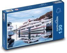 Hafen - Boote, Bodensee Puzzle 130 Teile - 28,7x20 cm