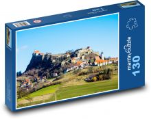 Riegersburg - Hrad, Rakúsko Puzzle 130 dielikov - 28,7 x 20 cm 