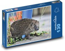 Hedgehog - wild animal, mammal Puzzle 130 pieces - 28.7 x 20 cm